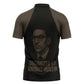 Bayard Rustin Zipper Polo Shirt with March on Washington Design Civil Rights Organizer Tribute - African Pride