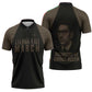 Bayard Rustin Zipper Polo Shirt with March on Washington Design Civil Rights Organizer Tribute - African Pride