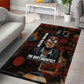 Bayard Rustin Area Rug with Quiet Architect Design Strategy and Courage Civil Rights Tribute - African Pride