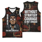 Bayard Rustin Basketball Jersey with Quiet Architect Design Strategy and Courage Civil Rights Tribute - African Pride