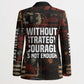 Bayard Rustin Blazer with Quiet Architect Design Strategy and Courage Civil Rights Tribute - African Pride