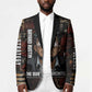 Bayard Rustin Blazer with Quiet Architect Design Strategy and Courage Civil Rights Tribute - African Pride