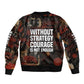 Bayard Rustin Bomber Jacket with Quiet Architect Design Strategy and Courage Civil Rights Tribute - African Pride