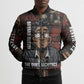 Bayard Rustin Bomber Puffer Jacket with Quiet Architect Design Strategy and Courage Civil Rights Tribute - African Pride