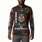 Bayard Rustin Button Sweatshirt with Quiet Architect Design Strategy and Courage Civil Rights Tribute