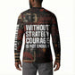 Bayard Rustin Button Sweatshirt with Quiet Architect Design Strategy and Courage Civil Rights Tribute