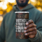 Bayard Rustin 4 in 1 Can Cooler Tumbler with Quiet Architect Design Strategy and Courage Civil Rights Tribute - African Pride