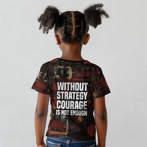 Bayard Rustin Kid T shirt with Quiet Architect Design Strategy and Courage Civil Rights Tribute - African Pride