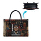 Bayard Rustin Leather Bag with Quiet Architect Design Strategy and Courage Civil Rights Tribute - African Pride