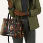 Bayard Rustin Leather Bag with Quiet Architect Design Strategy and Courage Civil Rights Tribute - African Pride
