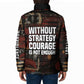 Bayard Rustin Padded Jacket with Quiet Architect Design Strategy and Courage Civil Rights Tribute - African Pride