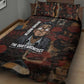 Bayard Rustin Quilt Bed Set with Quiet Architect Design Strategy and Courage Civil Rights Tribute - African Pride