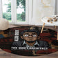 Bayard Rustin Round Carpet with Quiet Architect Design Strategy and Courage Civil Rights Tribute - African Pride
