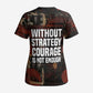 Bayard Rustin Scrub Top with Quiet Architect Design Strategy and Courage Civil Rights Tribute - African Pride