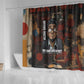 Bayard Rustin Shower Curtain with Quiet Architect Design Strategy and Courage Civil Rights Tribute - African Pride