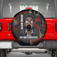 Bayard Rustin Spare Tire Cover with Quiet Architect Design Strategy and Courage Civil Rights Tribute - African Pride