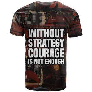 Bayard Rustin T shirt with Quiet Architect Design Strategy and Courage Civil Rights Tribute - African Pride