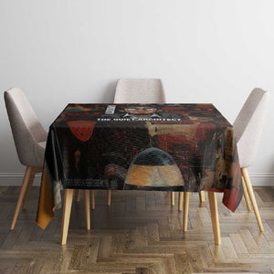 Bayard Rustin Tablecloth with Quiet Architect Design Strategy and Courage Civil Rights Tribute - African Pride
