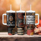 Bayard Rustin Tumbler With Handle with Quiet Architect Design Strategy and Courage Civil Rights Tribute - African Pride