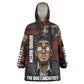 Bayard Rustin Wearable Blanket Hoodie with Quiet Architect Design Strategy and Courage Civil Rights Tribute - African Pride