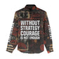 Bayard Rustin Women Casual Shirt with Quiet Architect Design Strategy and Courage Civil Rights Tribute - African Pride