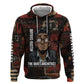 Bayard Rustin Zip Hoodie with Quiet Architect Design Strategy and Courage Civil Rights Tribute - African Pride
