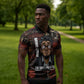 Bayard Rustin Zipper Polo Shirt with Quiet Architect Design Strategy and Courage Civil Rights Tribute - African Pride
