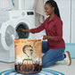 Bayard Rustin Laundry Basket with Radical Nonviolence Design Protest Crowd and Courage Civil Rights Tribute - African Pride
