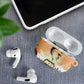 Bayard Rustin AirPods Case with Radical Nonviolence Design Protest Crowd and Courage Civil Rights Tribute - African Pride