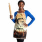 Bayard Rustin Apron with Radical Nonviolence Design Protest Crowd and Courage Civil Rights Tribute - African Pride