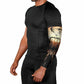 Bayard Rustin Arm Sleeves with Radical Nonviolence Design Protest Crowd and Courage Civil Rights Tribute - African Pride