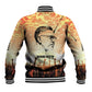 Bayard Rustin Baseball Jacket with Radical Nonviolence Design Protest Crowd and Courage Civil Rights Tribute - African Pride