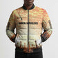 Bayard Rustin Bomber Puffer Jacket with Radical Nonviolence Design Protest Crowd and Courage Civil Rights Tribute - African Pride