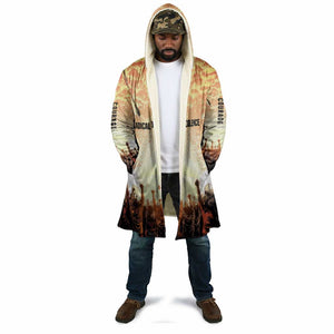 Bayard Rustin Cloak with Radical Nonviolence Design Protest Crowd and Courage Civil Rights Tribute - African Pride
