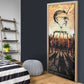 Bayard Rustin Door Cover with Radical Nonviolence Design Protest Crowd and Courage Civil Rights Tribute - African Pride