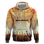 Bayard Rustin Hoodie with Radical Nonviolence Design Protest Crowd and Courage Civil Rights Tribute - African Pride