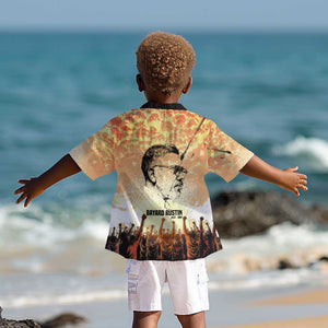 Bayard Rustin Kid Hawaiian Shirt with Radical Nonviolence Design Protest Crowd and Courage Civil Rights Tribute - African Pride
