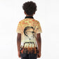 Bayard Rustin Kid Polo Shirt with Radical Nonviolence Design Protest Crowd and Courage Civil Rights Tribute - African Pride