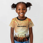 Bayard Rustin Kid T shirt with Radical Nonviolence Design Protest Crowd and Courage Civil Rights Tribute - African Pride