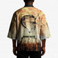 Bayard Rustin Kimono with Radical Nonviolence Design Protest Crowd and Courage Civil Rights Tribute - African Pride