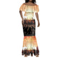 Bayard Rustin Mermaid Dress with Radical Nonviolence Design Protest Crowd and Courage Civil Rights Tribute - African Pride