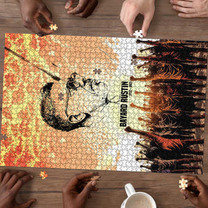 Bayard Rustin Puzzle with Radical Nonviolence Design Protest Crowd and Courage Civil Rights Tribute - African Pride