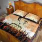 Bayard Rustin Quilt Bed Set with Radical Nonviolence Design Protest Crowd and Courage Civil Rights Tribute - African Pride