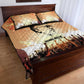 Bayard Rustin Quilt Bed Set with Radical Nonviolence Design Protest Crowd and Courage Civil Rights Tribute - African Pride