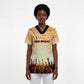 Bayard Rustin Scrub Top with Radical Nonviolence Design Protest Crowd and Courage Civil Rights Tribute - African Pride