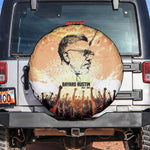 Bayard Rustin Spare Tire Cover with Radical Nonviolence Design Protest Crowd and Courage Civil Rights Tribute - African Pride