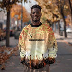 Bayard Rustin Sweatshirt with Radical Nonviolence Design Protest Crowd and Courage Civil Rights Tribute - African Pride