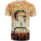 Bayard Rustin T shirt with Radical Nonviolence Design Protest Crowd and Courage Civil Rights Tribute - African Pride