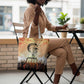 Bayard Rustin Tote Bag with Radical Nonviolence Design Protest Crowd and Courage Civil Rights Tribute - African Pride