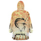 Bayard Rustin Wearable Blanket Hoodie with Radical Nonviolence Design Protest Crowd and Courage Civil Rights Tribute - African Pride